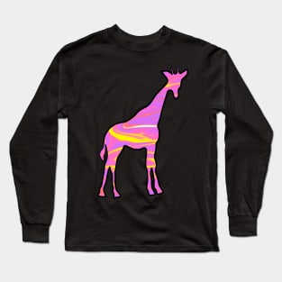 Groovy Giraffe Long Sleeve T-Shirt